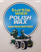 Turtle Wax Polish Wax Super Hard Shell Finish 14" x 18" Embossed Metal Sign