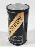 Vintage Thomas Adams Distillers Ltd Gold Stripe Canadian Whiskey 4 3/4" Tall Beer Can Shaped AM Radio