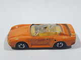 1988 Hot Wheels Color Racers Porsche 959 Orange Die Cast Toy Race Car Vehicle