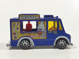 2009 Hot Wheels HW City Works Sweet Streets Good Humor Food Truck Metalflake Dark Blue Die Cast Toy Car Vehicle