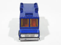 2009 Hot Wheels HW City Works Sweet Streets Good Humor Food Truck Metalflake Dark Blue Die Cast Toy Car Vehicle