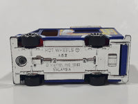 2009 Hot Wheels HW City Works Sweet Streets Good Humor Food Truck Metalflake Dark Blue Die Cast Toy Car Vehicle