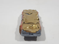 2021 Hot Wheels Monster Trucks Speed Bump Crushed Car Gold Die Cast Toy Car Vehicle