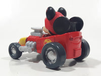 2016 Mattel Disney Roadster Racers Mickey Mouse Hot Rod #28 Plastic and Metal Die Cast Toy Car Vehicle