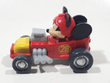 2016 Mattel Disney Roadster Racers Mickey Mouse Hot Rod #28 Plastic and Metal Die Cast Toy Car Vehicle