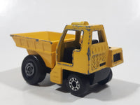 Vintage 1976 Matchbox Lesney Superfast Site Dumper Truck Yellow No. 26 Die Cast Toy Car Construction Equipment Machinery Vehicle - Made in England