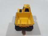 Vintage 1976 Matchbox Lesney Superfast Site Dumper Truck Yellow No. 26 Die Cast Toy Car Construction Equipment Machinery Vehicle - Made in England