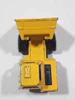Vintage 1976 Matchbox Lesney Superfast Site Dumper Truck Yellow No. 26 Die Cast Toy Car Construction Equipment Machinery Vehicle - Made in England