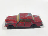 Vintage 1979 Lesney Matchbox Superfast No. 39 Rolls Royce Silver Shadow II Dark Red Die Cast Toy Car Vehicle with Opening Doors