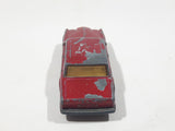 Vintage 1979 Lesney Matchbox Superfast No. 39 Rolls Royce Silver Shadow II Dark Red Die Cast Toy Car Vehicle with Opening Doors