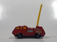 Vintage 1975 Lesney Matchbox Superfast No. 22 Blaze Buster Fire Ladder Truck Die Cast Toy Car Fire Fighting Rescue Emergency Vehicle Made in England