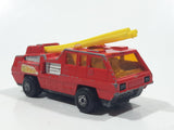 Vintage 1975 Lesney Matchbox Superfast No. 22 Blaze Buster Fire Ladder Truck Die Cast Toy Car Fire Fighting Rescue Emergency Vehicle Made in England