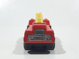 Vintage 1975 Lesney Matchbox Superfast No. 22 Blaze Buster Fire Ladder Truck Die Cast Toy Car Fire Fighting Rescue Emergency Vehicle Made in England