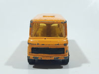 Vintage Corgi Juniors Mercedes-Benz School Bus Yellow Die Cast Toy Car Vehicle