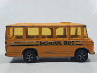 Vintage Corgi Juniors Mercedes-Benz School Bus Yellow Die Cast Toy Car Vehicle