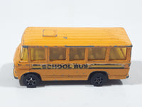 Vintage Corgi Juniors Mercedes-Benz School Bus Yellow Die Cast Toy Car Vehicle