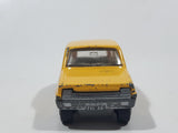 Vintage 1980 Lesney Matchbox Superfast No. 21 Renault 5TL Yellow Die Cast Toy Car Vehicle with Opening Rear Hatch