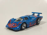 1992 Hot Wheels Sol-Aire CX-4 Blue Die Cast Toy Car Vehicle Opening Rear Hood