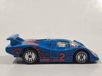 1992 Hot Wheels Sol-Aire CX-4 Blue Die Cast Toy Car Vehicle Opening Rear Hood