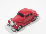 1990 ERTL Disney Dick Tracy Tess' Car 1936 Ford Coupe Red Die Cast Toy Car Vehicle