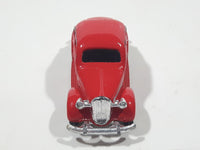 1990 ERTL Disney Dick Tracy Tess' Car 1936 Ford Coupe Red Die Cast Toy Car Vehicle