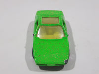 1992 Hot Wheels The Hot Ones Pontiac Fiero 2M4 Bright Green with Glitter Die Cast Toy Sports Car Vehicle