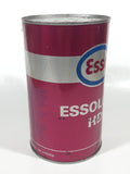 Vintage Esso Essolube HD Heavy Duty SAE 30 Motor Oil One Litre Pink Metal Can