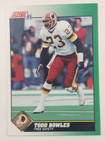 1991 Score NFL Football Cards (Individual) Part 3