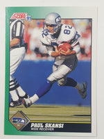 1991 Score NFL Football Cards (Individual) Part 3