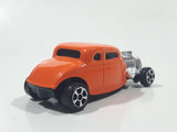 Maisto 1934 Ford Hot Rod Orange Die Cast Toy Car Vehicle