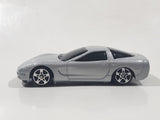 Maisto 1997 Chevrolet Corvette Silver Die Cast Toy Car Vehicle