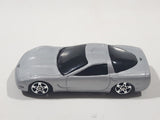 Maisto 1997 Chevrolet Corvette Silver Die Cast Toy Car Vehicle