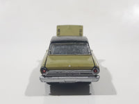 2008 Playing Mantis Johnny Lightning Muscle Cars No. 978 1964 Ford Fairlane 500 Thunderbolt Olive Green with Black Roof Die Cast Toy Car Vehicle with Opening Hood