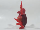 1996 McDonald's Disney Little Mermaid Sebastian Crab 3 1/4" Tall Plastic Wind Up Moving Toy Figure