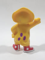 1996 The Lions Group Barney The Dinosaur BJ Yellow 3 1/4" Tall PVC Toy Figure