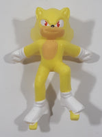 Sega Sonic The Hedgehog Yellow 3" Tall Plastic Toy Figure