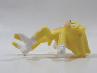 Sega Sonic The Hedgehog Yellow 3" Tall Plastic Toy Figure