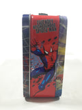 2009 Marvel Spider-Man Spider-Sense Embossed Tin Metal Lunch Box Container