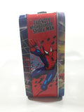 2009 Marvel Spider-Man Spider-Sense Embossed Tin Metal Lunch Box Container