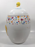 2007 Tindex Warner Bros. Looney Tunes Tweety Bird Colorful Dots 9 1/2" Tall Ceramic Cookie Jar