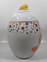 2007 Tindex Warner Bros. Looney Tunes Tweety Bird Colorful Dots 9 1/2" Tall Ceramic Cookie Jar