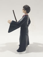 2004 WBEI Harry Potter Hogwarts Uniform with Wand 2 5/8" Tall Toy Action Figure