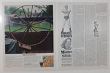 1963 Saturday Evening Post Oldsmobile Ninety-Eight 13 1/2" x 21" Magazine Print Ad