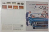 1961 Saturday Evening Post 1961 Oldsmobile Super 88 13 1/2" x 21" Magazine Print Ad