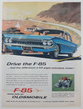 1961 Oldsmobile F-85 10 1/4" x 13 3/8" Magazine Print Ad