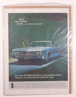 1966 Oldsmobile Jetstar 88 10 1/4" x 13 5/8" Magazine Print Ad