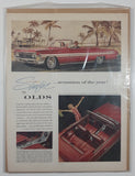 1961 Oldsmobile Starfire Sports Convertible 10 1/4" x 13 3/4" Magazine Print Ad