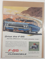 1961 Oldsmobile F-85 10 1/4" x 13 3/8" Magazine Print Ad