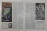 1961 Mercury Meteor 800 13 1/4" x 21 3/4" Magazine Print Ad