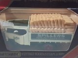 Vintage Matchbox Models of Yesteryear Y-27 1922 Foden Steam Lorry Spillers Cattle, Pig & Poultry Feeds Dark Green and White Die Cast Toy Car Vehicle New in Box